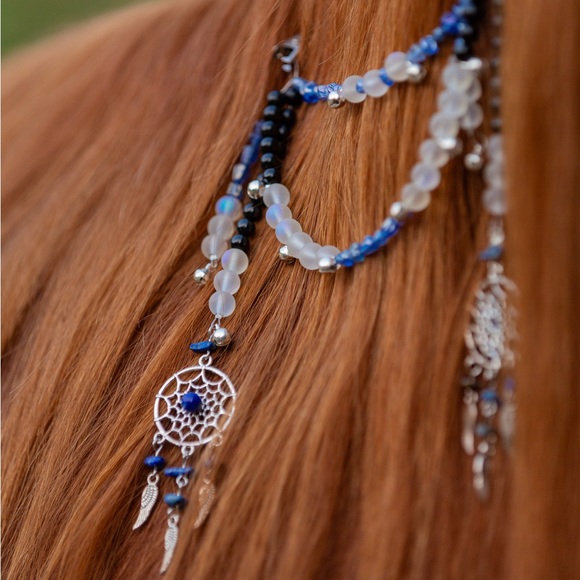 SKY BLUE Rhythm Mane Beads, Horse/Pony, speed beads, trail beads, equestrian - Picture 5 of 8